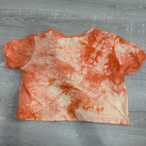 Orange Tie-Dye Shirt size medium large - Picture 2 of 2